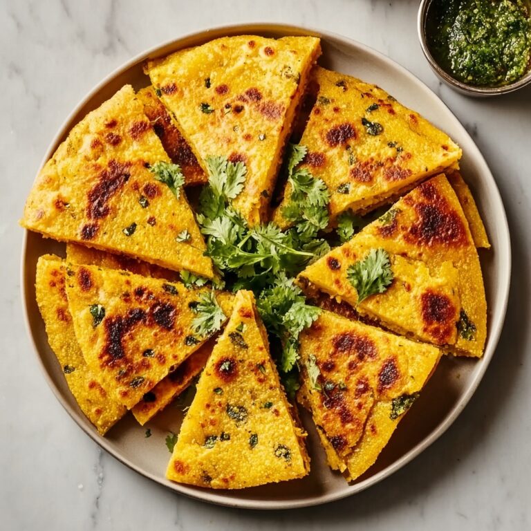 Moong Dal Chilla: Easy Savory Lentil Pancakes with Spinach and Cilantro Recipe