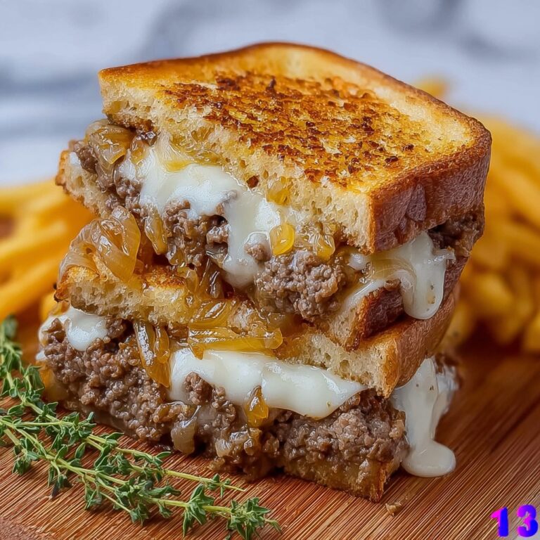 Smashing Patty Melts with Signature Sauce Recipe