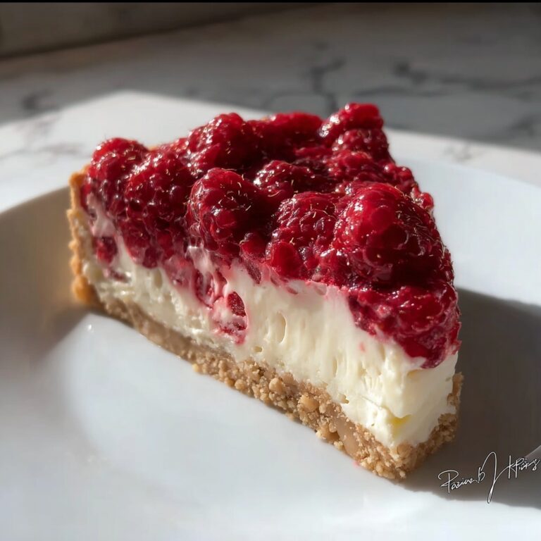 No Bake Raspberry Cheesecake Recipe
